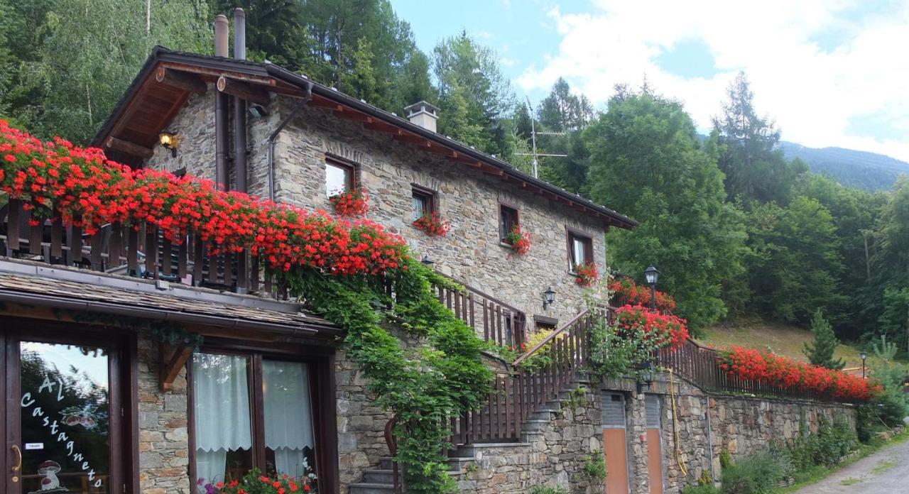 Вілла Agriturismo Al Castagneto Mazzo di Valtellina Екстер'єр фото